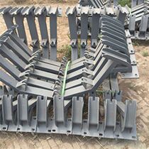 Cheng coal roller bracket conveyor roller frame grooved roller bracket grooved forward roller frame