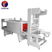 Fully automatic sealing film machine heat-shrink machine large carton bottle of Pe Film Cuff Sleeve Film plastic Plastic Shrink Film Packaging Machine