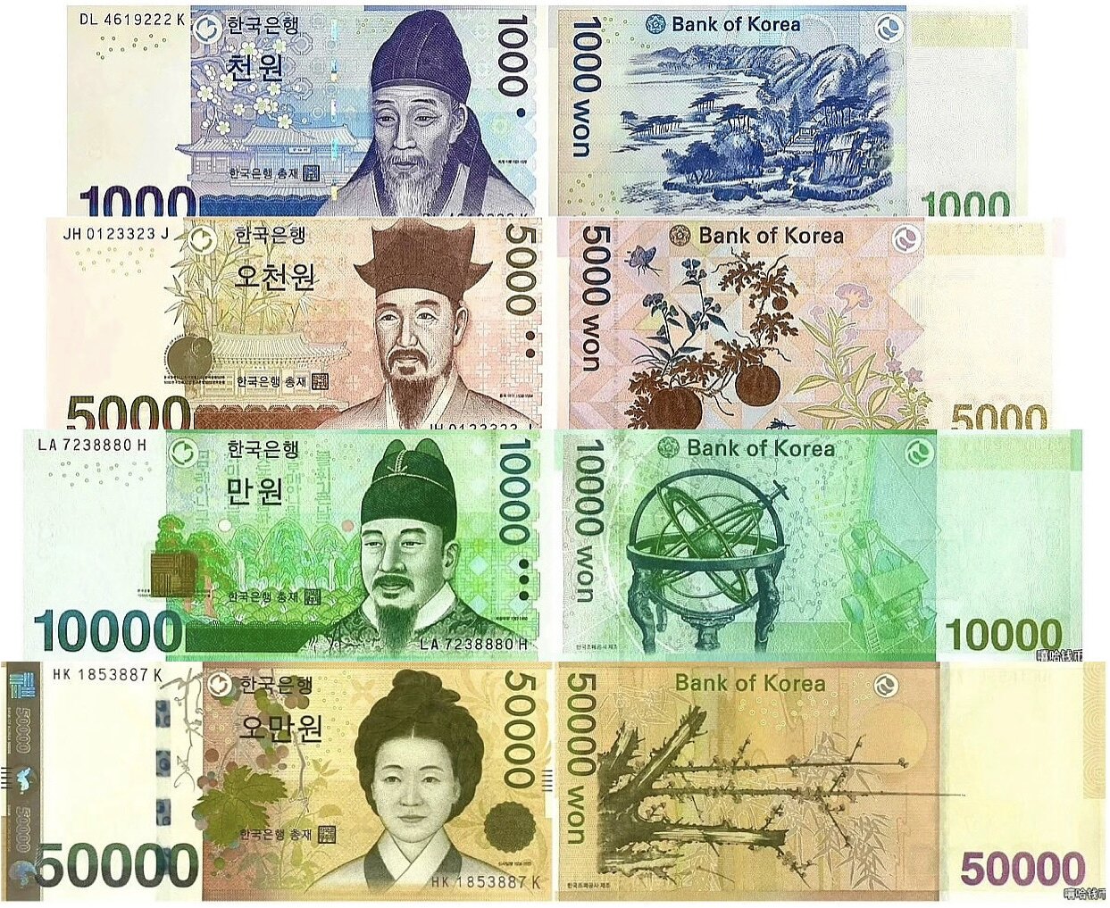 韩国纸币-韩国纸币促销价格、韩国纸币品牌- 淘宝