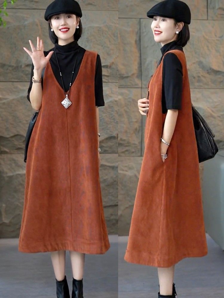 ベストベストドレス 2023 春と秋の新ファッション通勤スタイルハイエンドスリムデザインミドル丈スカート