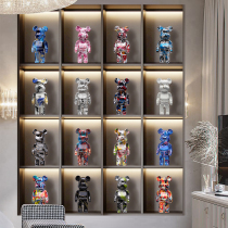 Net red swing block bear violence bear shop living room landing wine cabinet TV cabinet desktop luxury home decoration