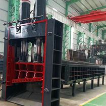 Color steel tile cutting section machine 600 ton gantry type shearing machine steel sheet hydraulic cutting spot