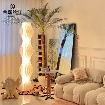 Lanjastin Grass skirt Nordic Lamp Landing Lightroom Superior Bedroom Sofa Side Atmosphere Lights in Wind Creativity