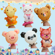 Net red small gifts childrens toys wrist balloons micro-business push activities small gifts cartoon aluminum film gift wholesale