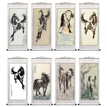 徐悲鸿奔马图挂画-徐悲鸿奔马图挂画促销价格、徐悲鸿奔马图挂画品牌- 淘宝
