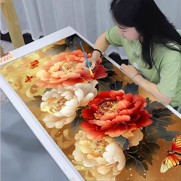 牡丹花数字油画-牡丹花数字油画促销价格、牡丹花数字油画品牌- 淘宝