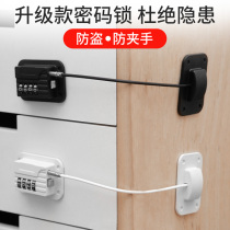 Window buckle lock door and window protection anti-theft child push-pull door lock casement window stopper aluminum alloy safety lock