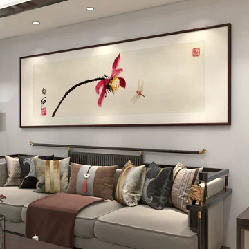 齐白石荷花挂画-齐白石荷花挂画促销价格、齐白石荷花挂画品牌- 淘宝
