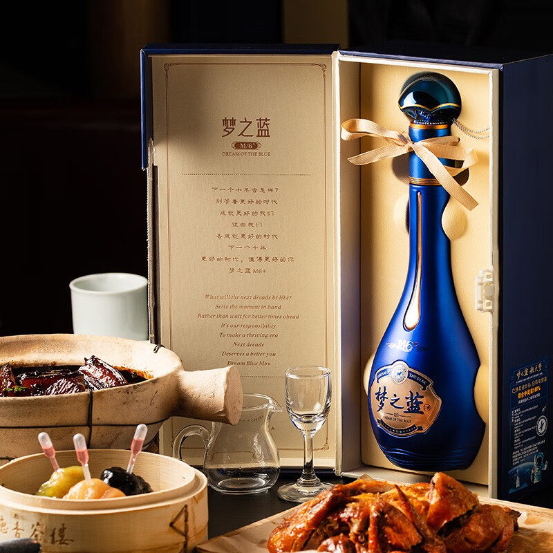 夢之藍　梦之蓝　    中国　白酒        M6+  52% 550ml 夢之藍 梦之蓝 中国 白酒 M6+ 52% 550ml Amazon.co.jp: 夢之