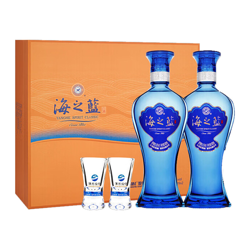 洋河海之蓝52度480ml-洋河海之蓝52度480ml促销价格、洋河海之蓝52度