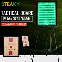 Football tactical board coaching Board teaching board football tactics this scaffolding tactical board five-a-side tactical board magnetic