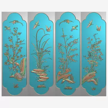 梅兰竹菊屏风-梅兰竹菊屏风促销价格、梅兰竹菊屏风品牌- 淘宝