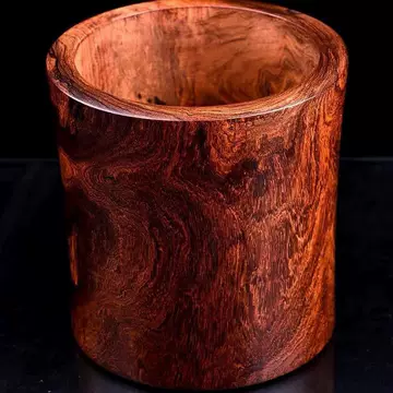 中国古玩 天然木 唐木 花梨　黄花梨 特大筆筒　重2.4kg 黄花梨笔筒-黄花梨笔筒促销价格、黄花梨笔筒品牌- 淘宝