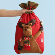 Santa Claus gift bag gift bag Christmas small gift creative Christmas Eve packing box Apple box decoration