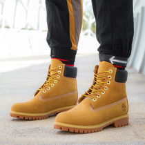 Kick not bad official website rhubarb boots mens shoes Martin boots female high boots plus velvet winter Martin Tianburen 10061