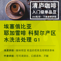 Ethiopian Yega Snow Fei coffee single-product leguminous wash G1 medium shallow hand brewed coffee order baking