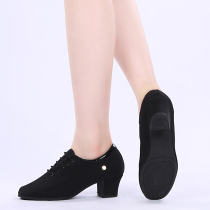 gy Oxford cloth upgrade female adult Latin dance shoes ballroom dance teacher square dance dance sailor modern