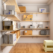 Solid wood wall shelving shelves Shelves Hanging wall Plates Kitchen Walls Upper Wall Laminate Lined Shelf Shelf Shelf