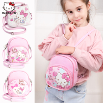 Hello Kitty Childrens small Satchel bag for girls Shoulder bag bag Portable backpack Crossbody princess bag Cute fashion girl