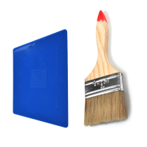 Bija appliqued wallpaper construction tool beauty work knife squeegee saddle tail brush wallpaper roller cut paper knife scraper mane brush