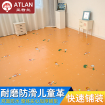 pvc engineering floor leather sticker kindergarten commercial thick wear-resistant waterproof floor rubber mat household cement floor