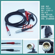 Southern Sanding Ruide Kelida GPS RTK radio connected to battery multi-function data cable LE52X