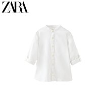 ZARA Spring Summer New Boy Clothing Boy Girl Linen Shirt 6887621250
