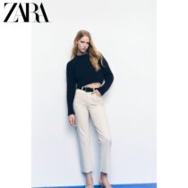 ZARA spring new womens clothing short-in-a-knitted sweatshirt 6771028407
