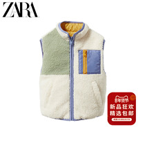 ZARA new baby boy wearing fleece vest 00248503100