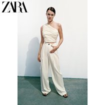 ZARA new womens wide leg pants 01608224712