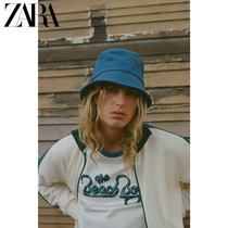 ZARA summer new mens college style striped high neck zipper sweater 05372437069