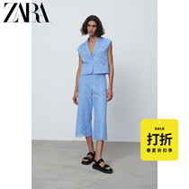 ZARA discount season] Womens lace short vest 02406930444