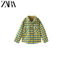 ZARA New Baby Boys Plaid Shirt 03337510322