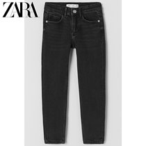 ZARA new child clothes girl in waist tight jeans 7147701800