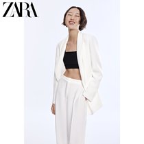 ZARA Spring New Womens Dress White Cataptic Suit Jacket 2337795250