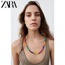  ZARA early autumn new womens su sui jewelry color necklace 04340207330