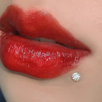 Accessories of the unmanned area sweet lip nail flash ear nails hot titanium steel skull pin cool perforation jewelry