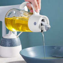 Sunny Hill Birds Oil jug Home Kitchen Large Capacity No Oil Leak Glass Bottle Soy Sauce Vinegar Automatic Open And Close Oil Spill Tank