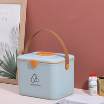Medical box household medicine box storage box small portable first aid box family loading large capacity medicine box childrens medicine box