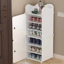 Dormitory shoe rack is simple to put at the door multi-layer dust-proof household economical storage artifact small shoe cabinet space-saving