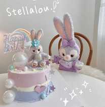 Christmas Decorations Gift Stars Della Plush Paparazzi Purple Little Rabbit Internet Red Cake Festival Dress Costume