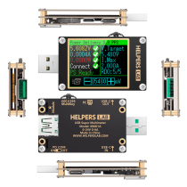 Xibai HELPERSLAB Oscilloscope USB C VOLTAGE current capacity tester RIPPLE fast CHARGING protocol XB001A