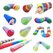 Tunnel Drill Sunshine Tunnel Children Crawling Tunnel Kindergarten Indoor Toy Sensation Training Early Education Teaching Aids