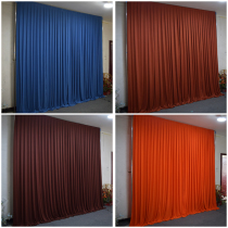 Customized new background gauze wedding base cloth stage scene layout milk silk stretch cloth curtain decoration