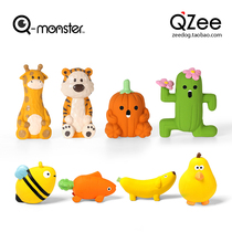 QZee pet dog dog toy Qmonster latex sound bite resistant child drediness small and large dog molars