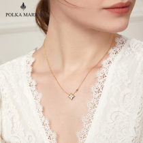 Clover necklace womens mothers sleeve chain S925 sterling silver pendant 2022 new light luxury personality collarbone