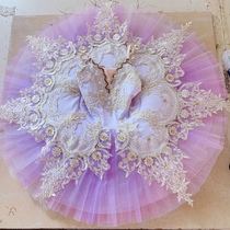 Childrens professional ballet dress female sleeping beauty performance costume Swan Lake TUTU gauze canopy skirt stage costume performance costume