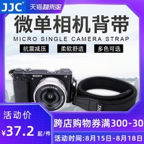  JJC Micro single camera strap Shoulder strap Halter Neck Suitable for Sony A6000 A6400 A7C A6100 A6600 A6300 A6500 Fuji
