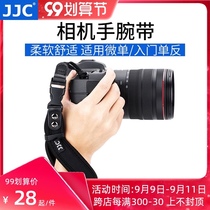 JJC micro single SLR camera wrist strap for Canon M50II M6II Sony black card A6400 A6000 A7RM4 M3 A7M3 black card