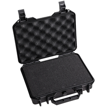 Equipment box instrument box protective box hardware toolbox suitcase waterproof box with lock hole safety box